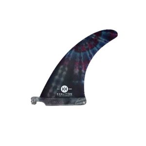 Dérive Longboard Single Koalition Fins 7'5 Tye Dye