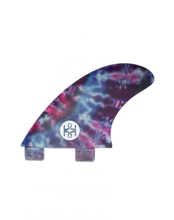 Dérives Surf Latérales Koalition Fins Tie Dye 3'5 pour plug FCS