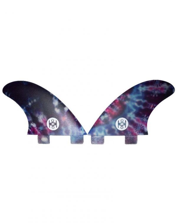 Dérives Surf Latérales Koalition Fins Tie Dye 3'5 pour plug FCS – Image 3