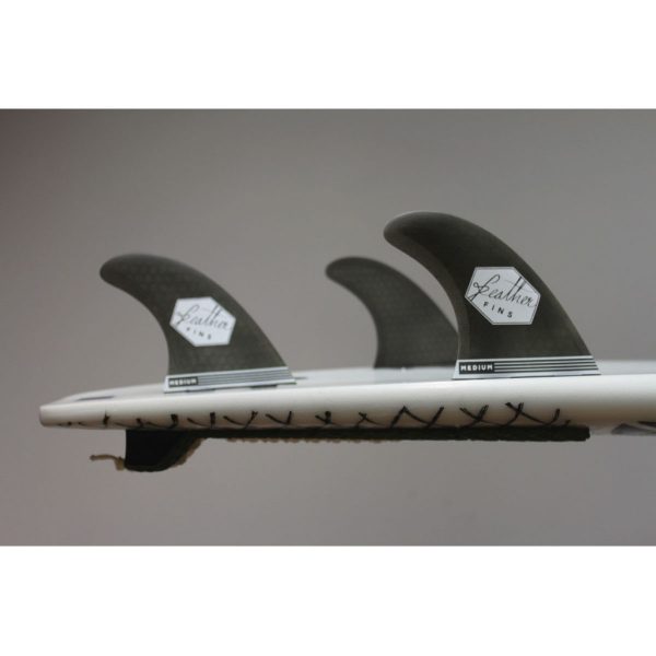 Dérives surf Feather fins Ultralight Orange plug FCS – Image 3