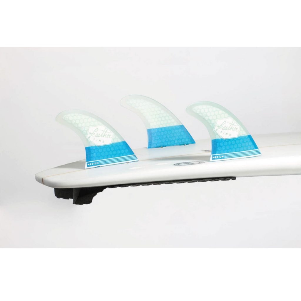 Dérives surf Feather fins Ultralight Orange plug FCS