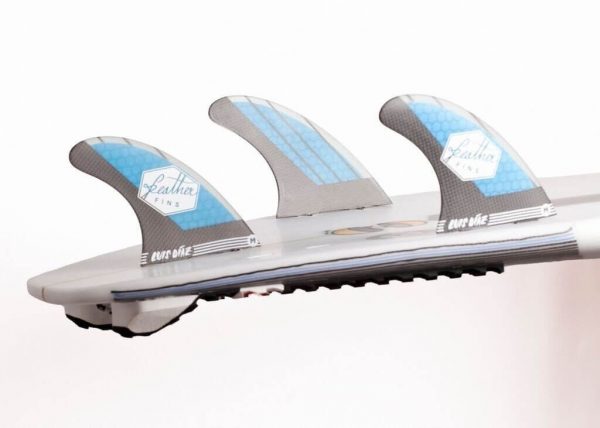 Dérives surf Feather fins Luis Diaz plug FCS