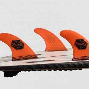 Dérives surf Feather fins Ultralight Orange plug FCS 2 – Image 2