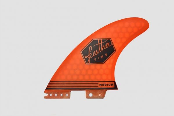 Dérives surf Feather fins Ultralight Orange plug FCS 2
