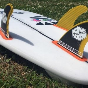 Ailerons surf Feather Fins Fiverglass pour plug Futures – Image 2