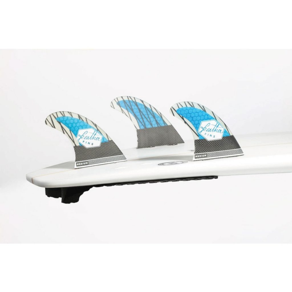 Dérives Surf Feather Fins Superlight Carbone Pour Plug FCS