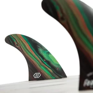 Ailerons twin fins feather fins performance
