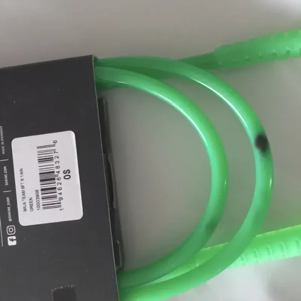 Dakine Leash Surf vert de 6 pieds avec défauts
