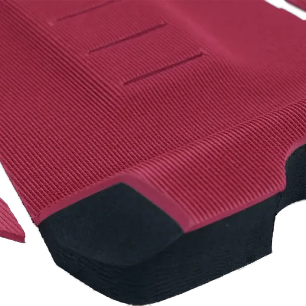 Pad de surf Deflow 3 pièces Rouge/Bordeaux